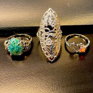 Beautiful rings 3 for 20